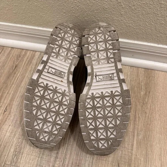 Puma White and Black Chunky Sneakers Mayze Size 11 Women’s - Picture 8 of 9